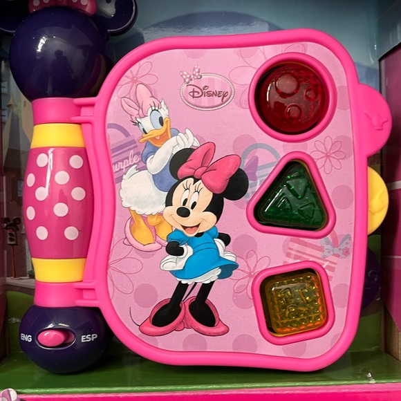 Disney junior MINNIE learning book with sound and lights. 12M + - Picture 3 of 12